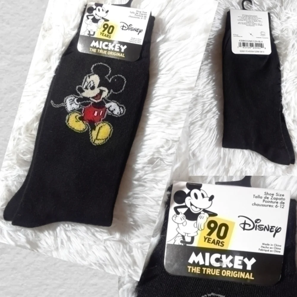 Disney 90 Years Mickey Mouse Socks
